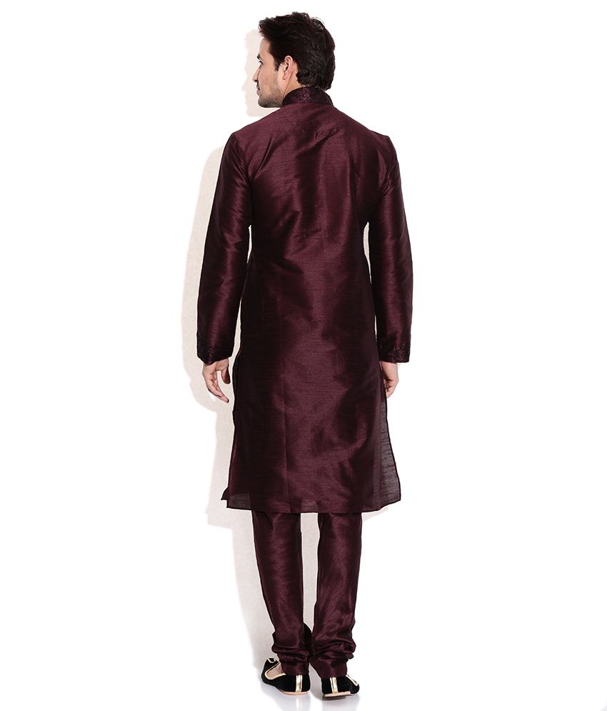 manyavar brown kurta