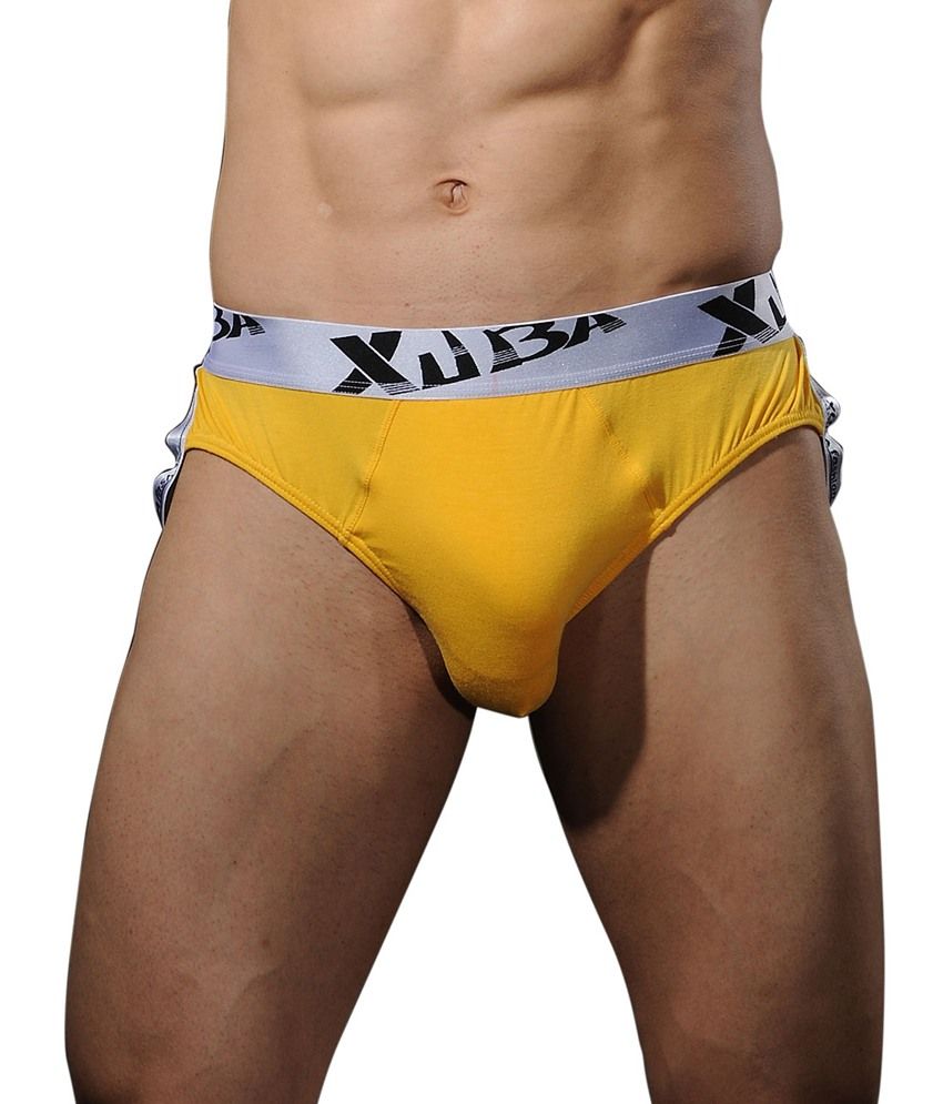 Xuba Mens Underwear Yellow Jockstrap Trunk Brief Buy Xuba Mens Underwear Yellow Jockstrap