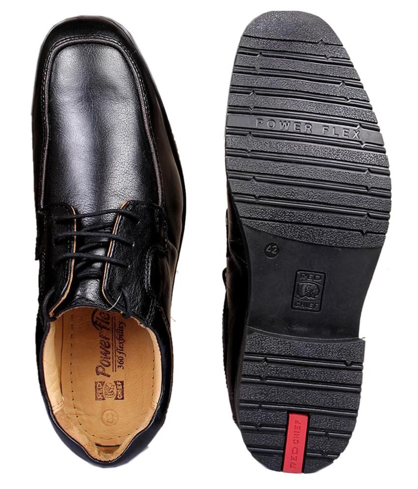 red chief powerflex formal shoes