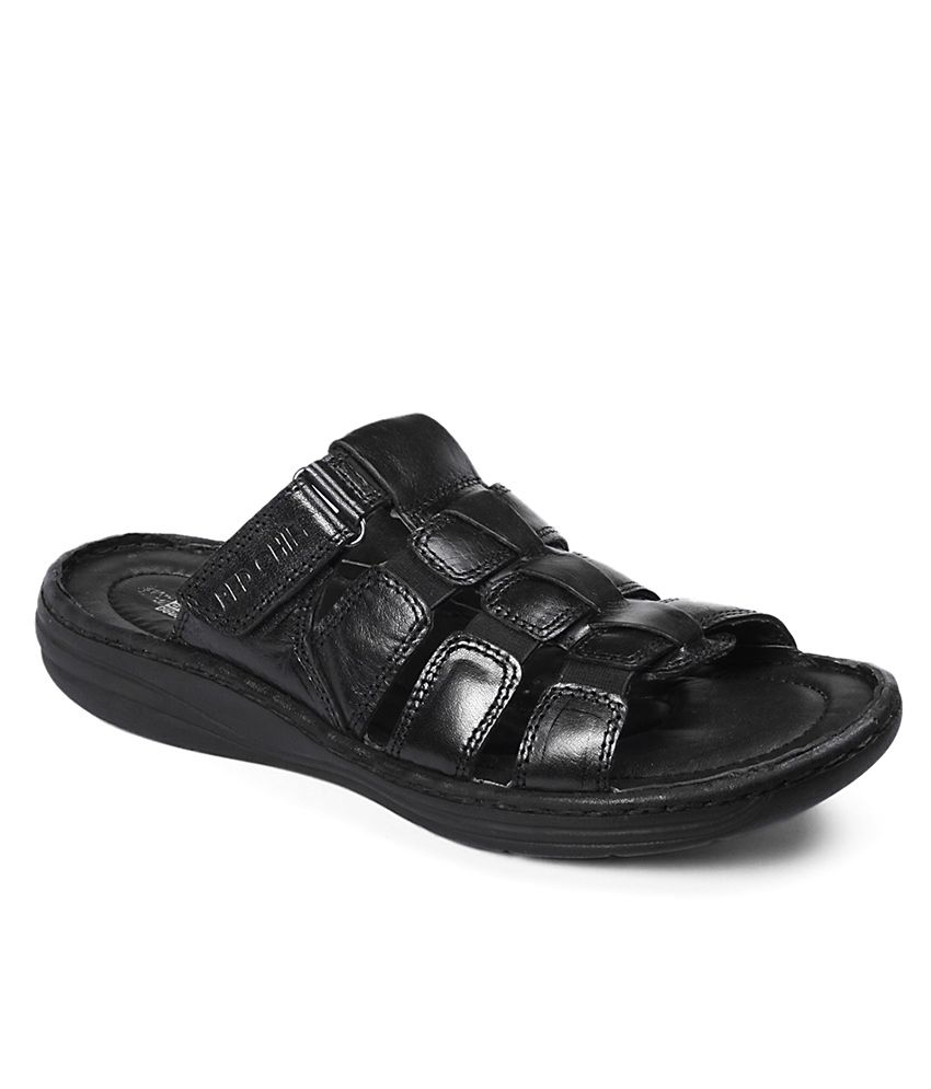 red chief sandal black