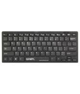 Quantum QHM7307 Mini Multimedia Keyboard- Black
