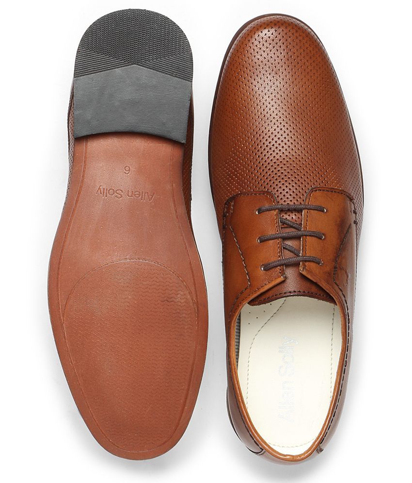 Allen Solly Brown Formal Shoes Price in India Buy Allen Solly Brown