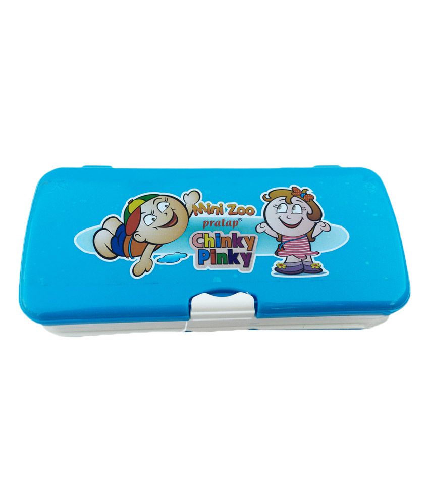 SRSB Blue Plastic Chinky Pinky Pencil Box: Buy Online at Best Price in  India - Snapdeal