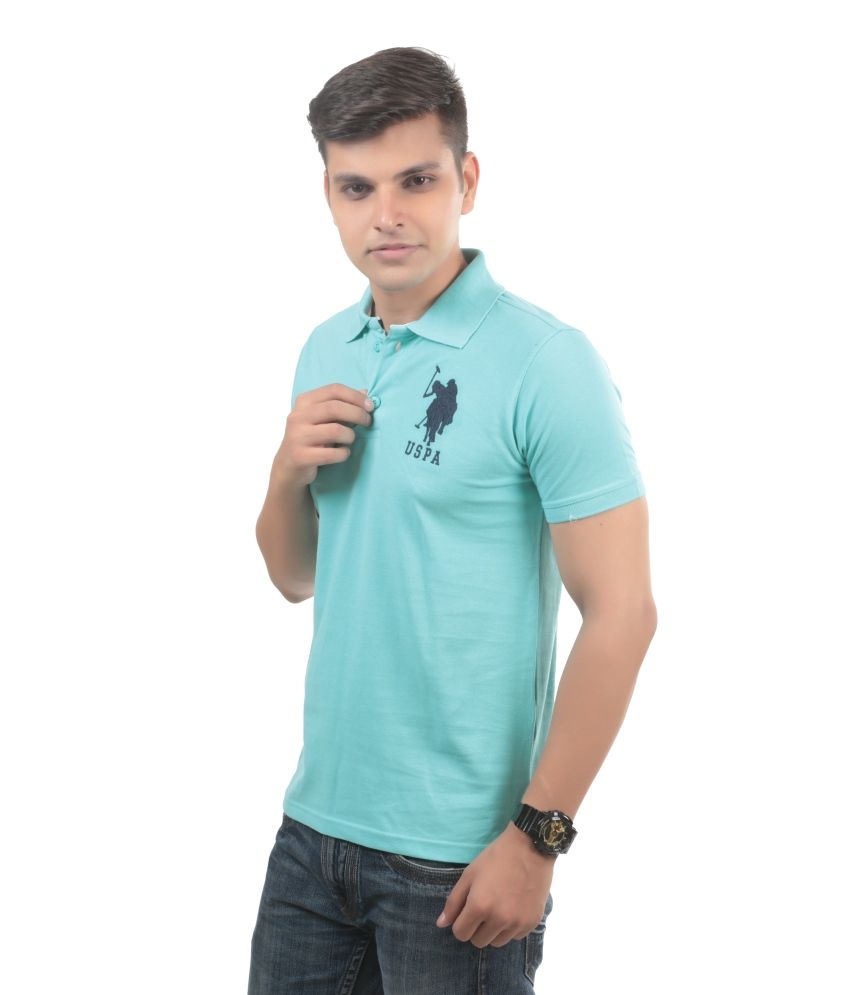 us polo sky blue t shirt