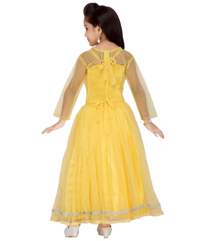 yellow party wear