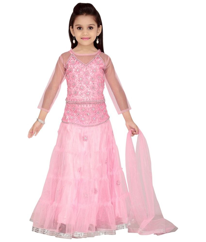 pink lehenga snapdeal