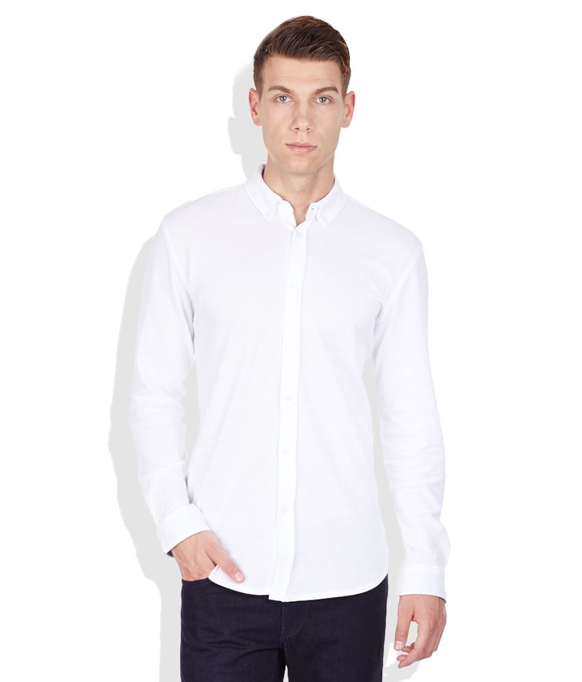 jack n jones white shirt