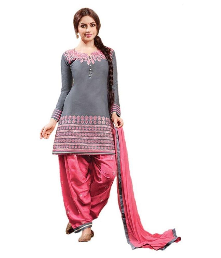 patiala suit dress material