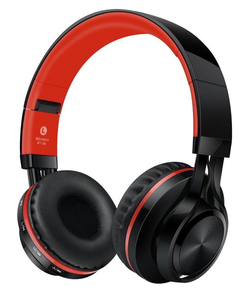 Sound One BT-06 Wireless Bluetooth Headphones with Mic ...