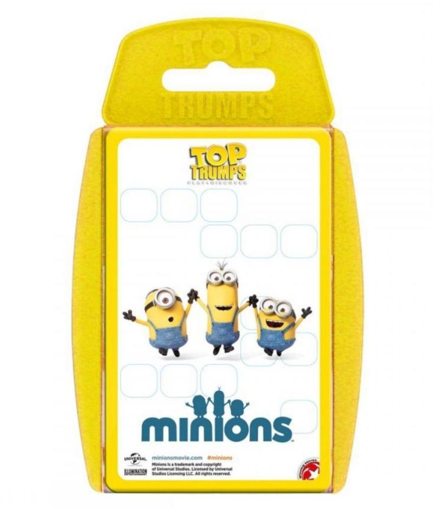 Top Trumps Minions Super Deluxe Card Game - Buy Top Trumps Minions ...