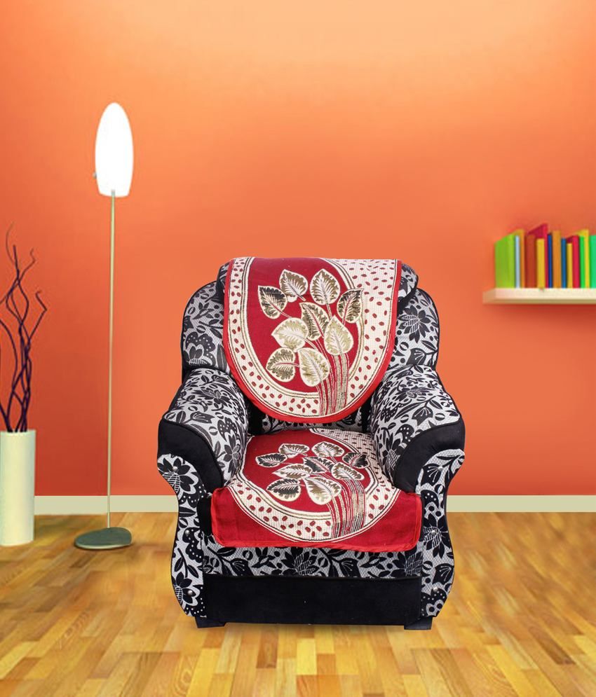 A.P. Handloom Multicolour Jacquard Sofa Cover with Arm Buy A.P