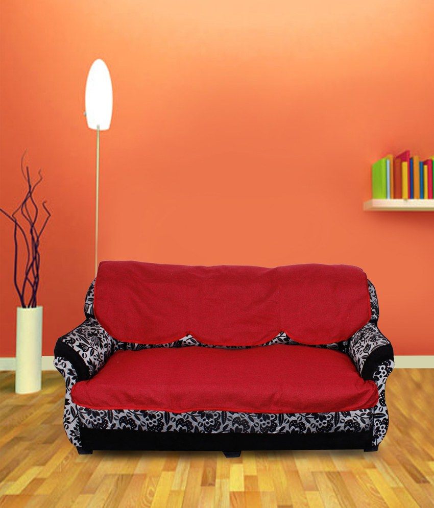 A.P. Handloom Multicolour Floral Jacquard Sofa Cover Buy A.P