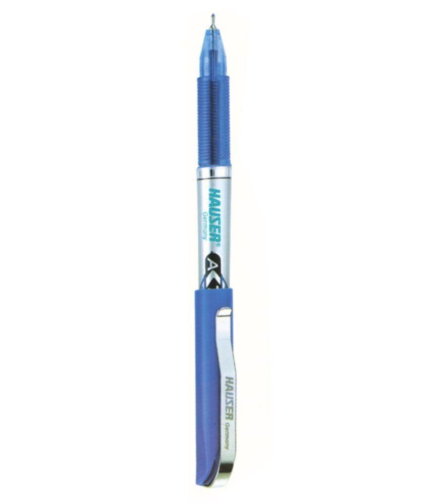Hauser active blue gel pen pack of 40