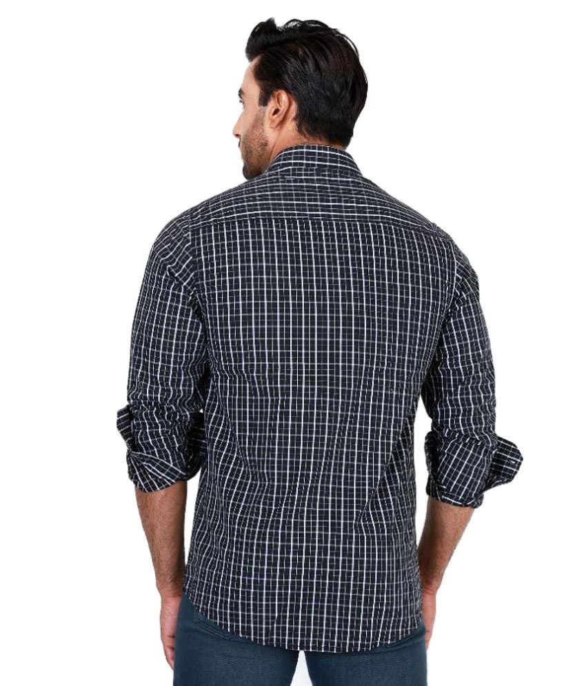 Botticelli Black Casuals Slim Fit Shirt 