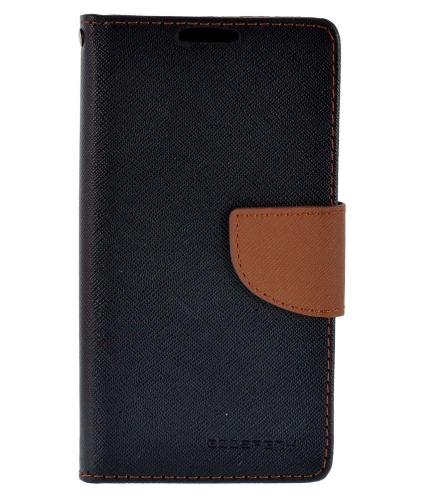     			Samsung Galaxy J7 2016 High Quality Brown Flip Cover By Cell Mates