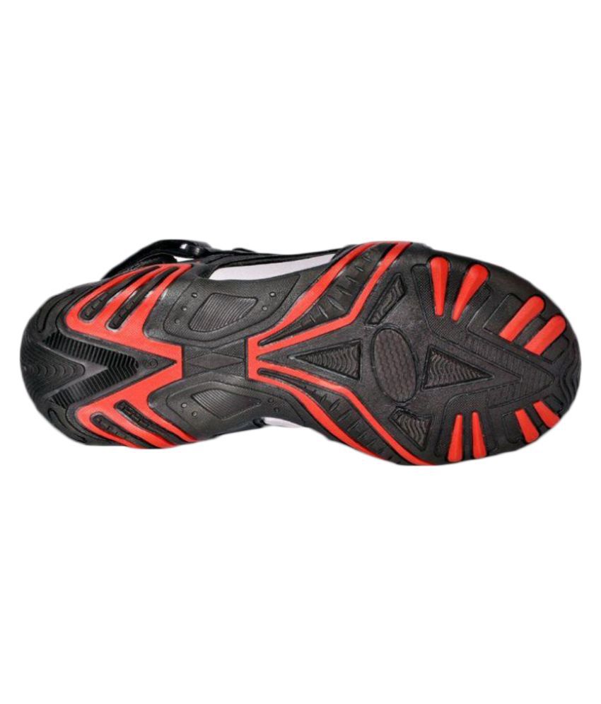 JQR Black Sandals Price in India- Buy 