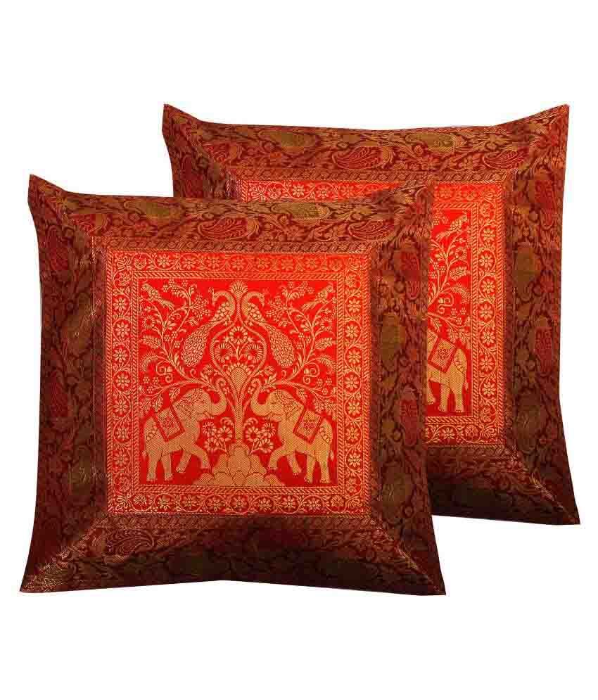 Little Jaipur Set of 2 Cotton Cushion Covers Buy Online at Best Price