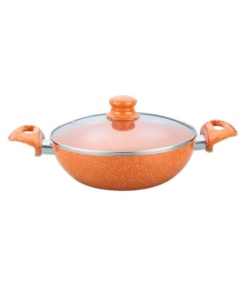 Wonderchef Orange Aluminium Cookware Set 1600ml Buy Online at Best