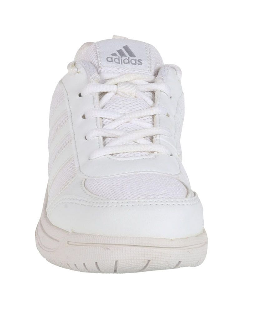 adidas white shoes for kids