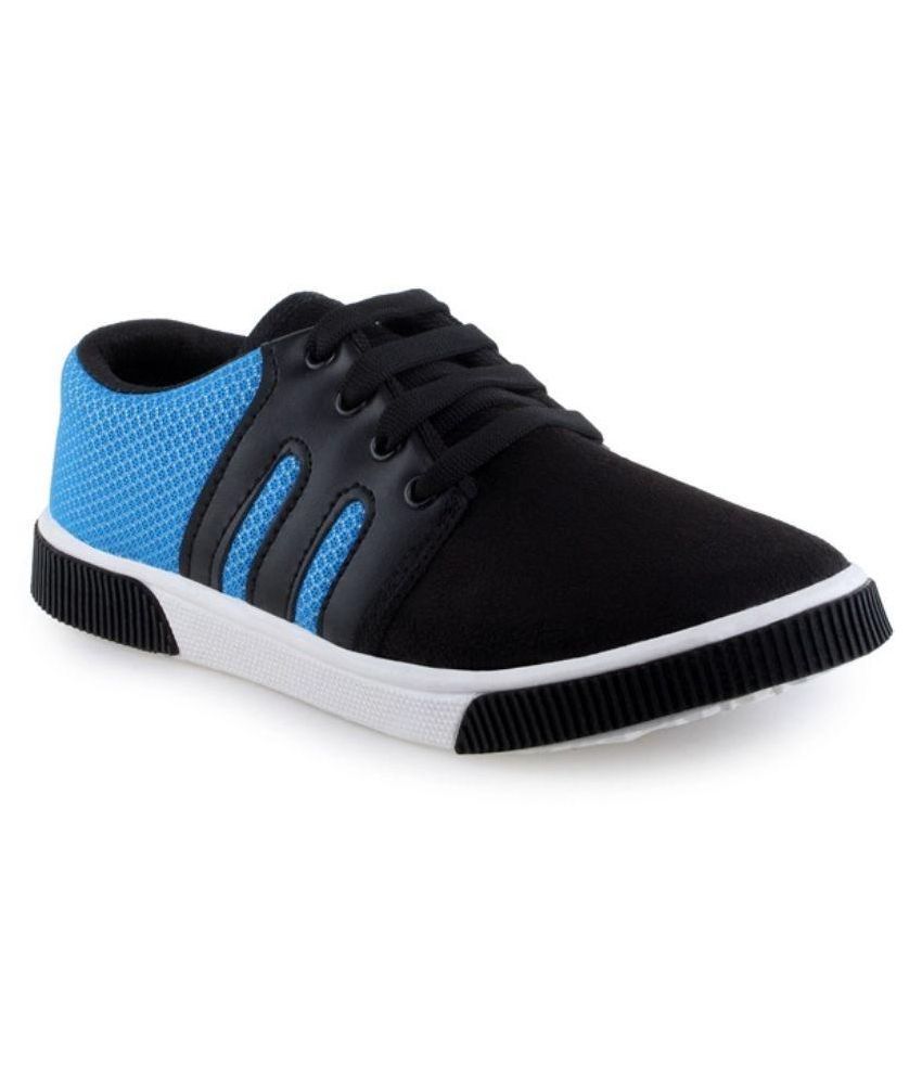 Genial Black Sneaker Shoes - Buy Genial Black Sneaker Shoes Online at ...