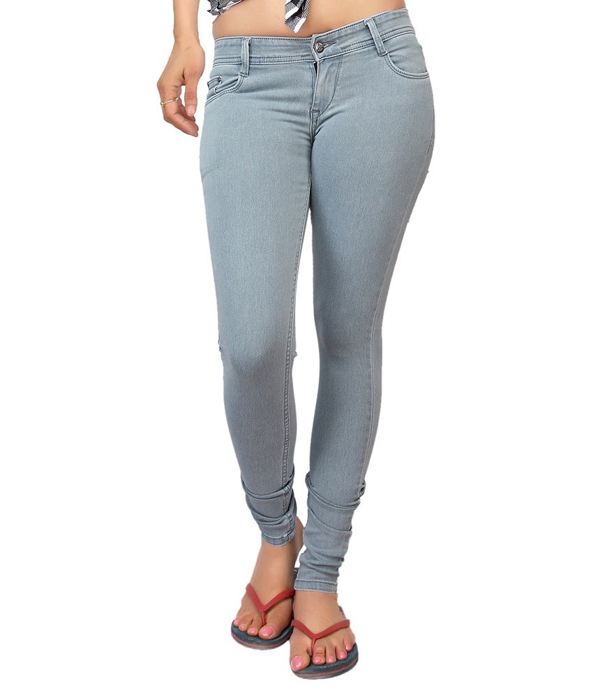 Comix Gray Jeans Slim - Buy Comix Gray Jeans Slim Online at Best Prices ...
