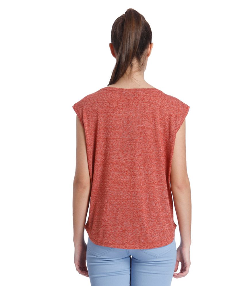 Buy ONLY Rust Printed T-Shirt Online at Best Prices in India - Snapdeal
