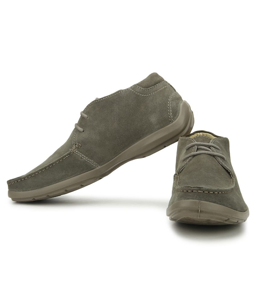 Woodland Gray Outdoor Casual Shoes - Buy Woodland Gray Outdoor Casual ...