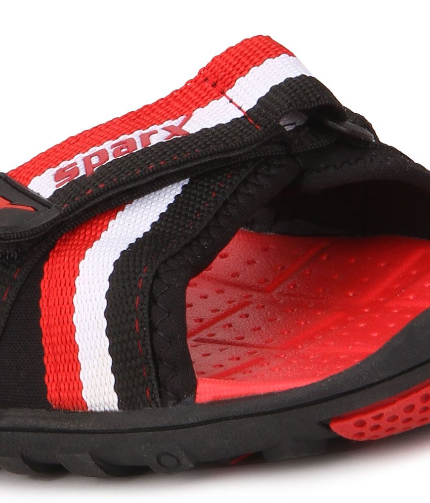 sparx sandals red