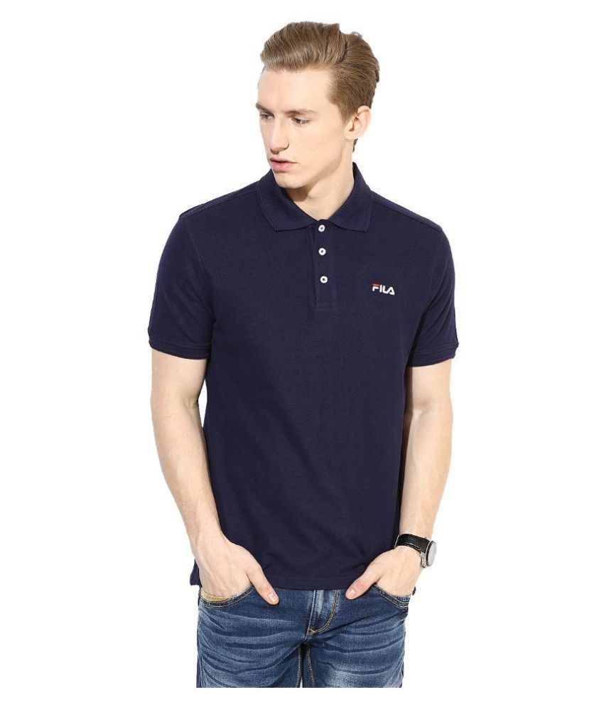 Fila Navy Polo T Shirts  Buy Fila Navy Polo T Shirts  