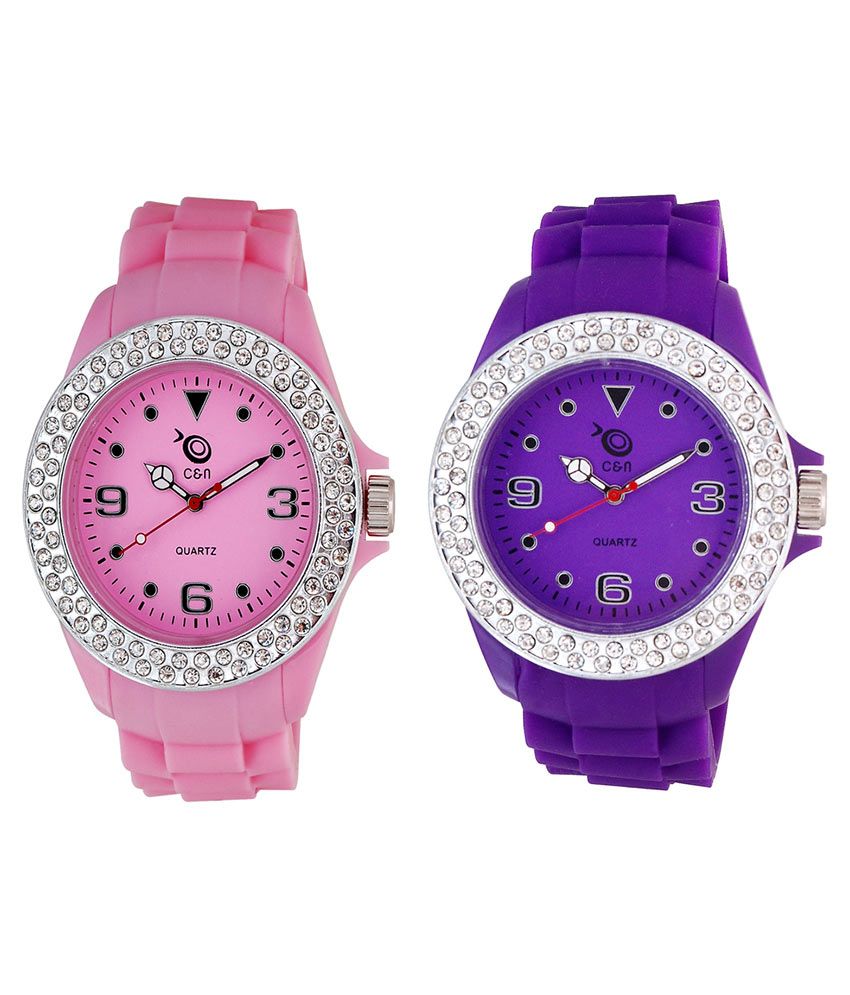 Chappin amp; Nellson Multicolor Analog Watches Pack of 2