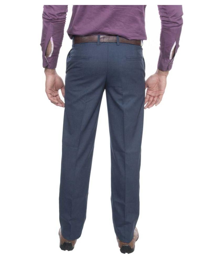 slim fit pleated pants