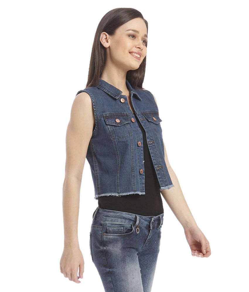 ladies jeans jacket snapdeal