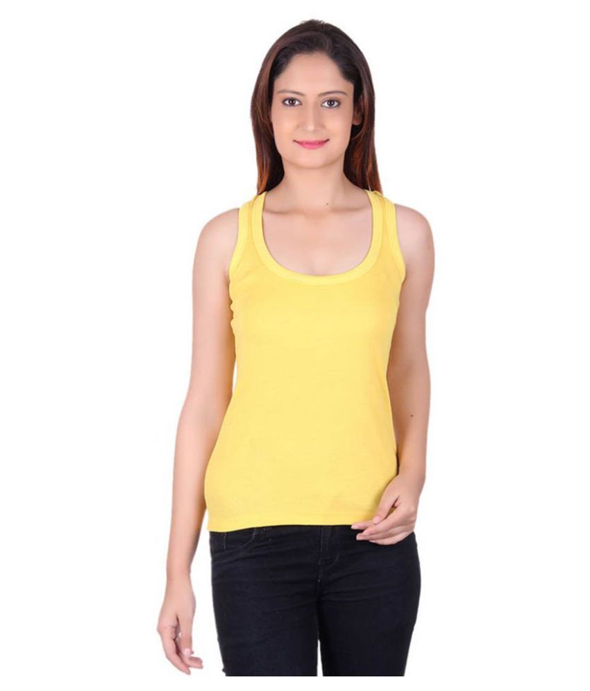 Buy Zoldy Multi Color Cotton Lycra Tanks Top Online At Best Prices In India Snapdeal 7876