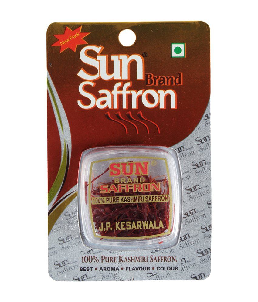 Sun Brand Saffron Kashmiri Saffron - 1 Gm: Buy Sun Brand Saffron ...