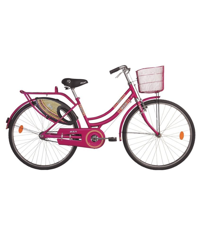 pink city bike