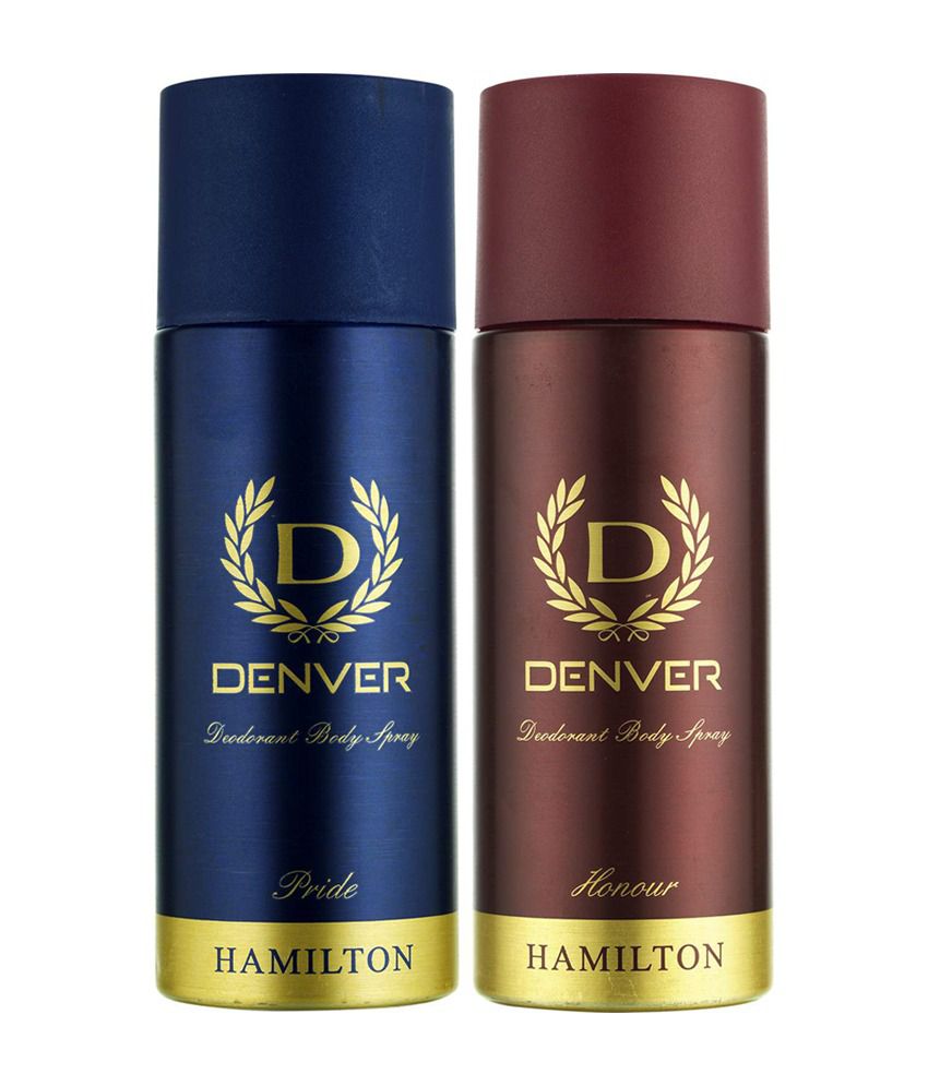     			Denver Pride And Honour Combo Deodorant Spray  -  For Men (330 Ml, Pack Of 2)