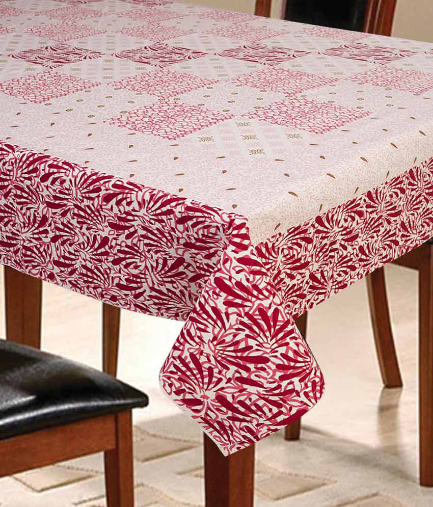     			Urbano Homz Ethnic Multi color 6 Seater Cotton Table Cover