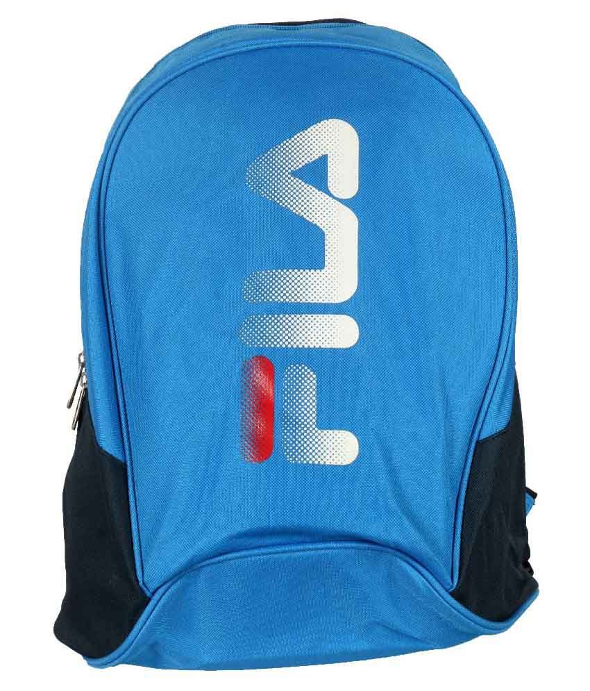 fila blue backpack