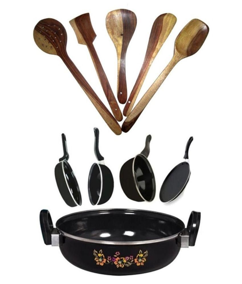 Meraki Ceramic Cookware Set 10 Cookware Sets Buy Online at Best Price
