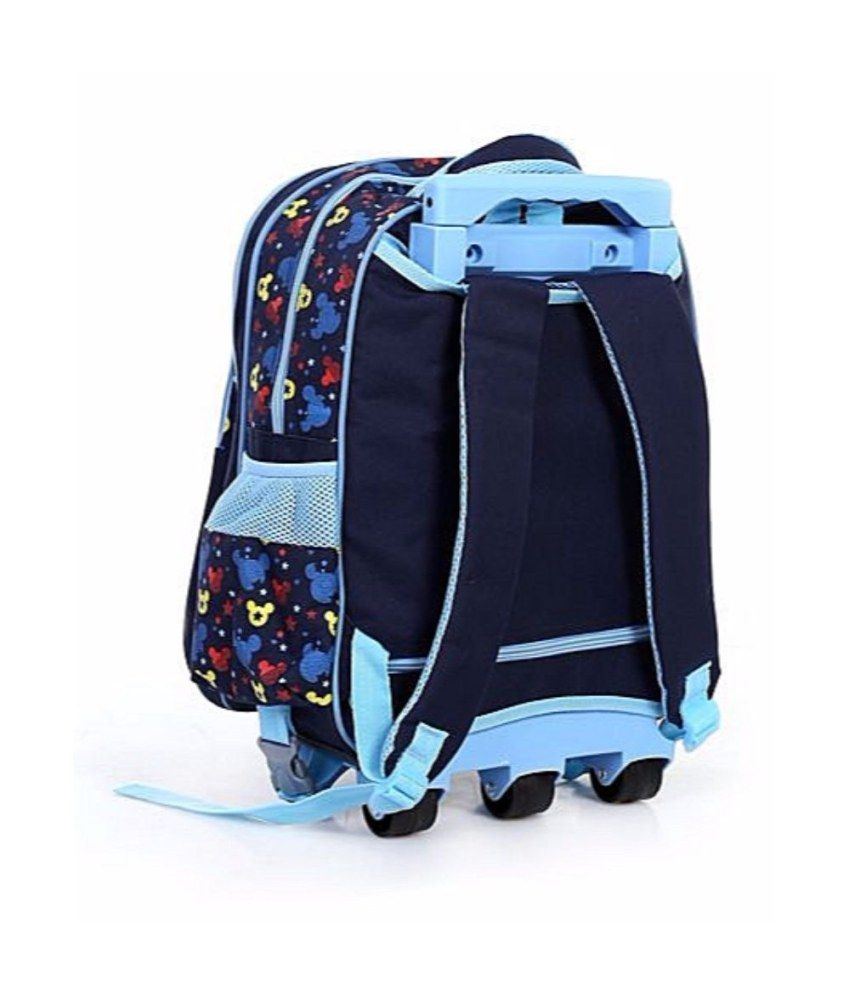 mickey mouse trolley school bag