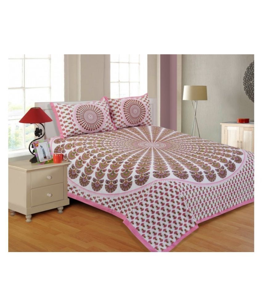 Bombay Spreads King Cotton Traditional Bed Sheet Buy Bombay Spreads King Cotton Traditional