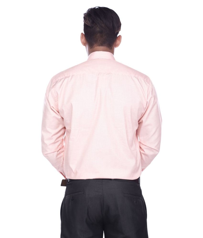Vishal Mega Mart Pink Formal Regular Fit Shirt Buy Vishal Mega Mart