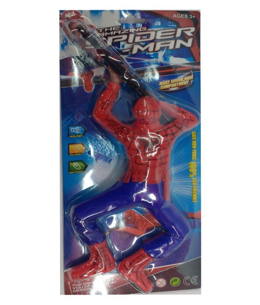 crawling spiderman toy