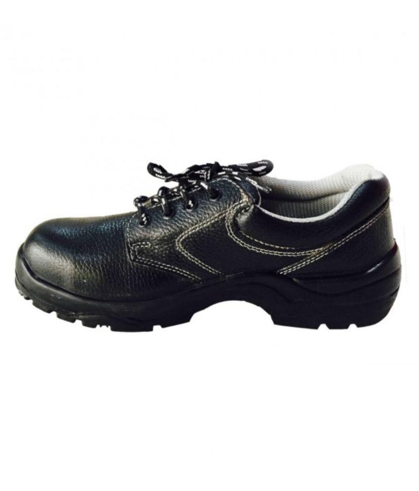 Buy Bata Black Leather Safety Shoes Online at Low Price in