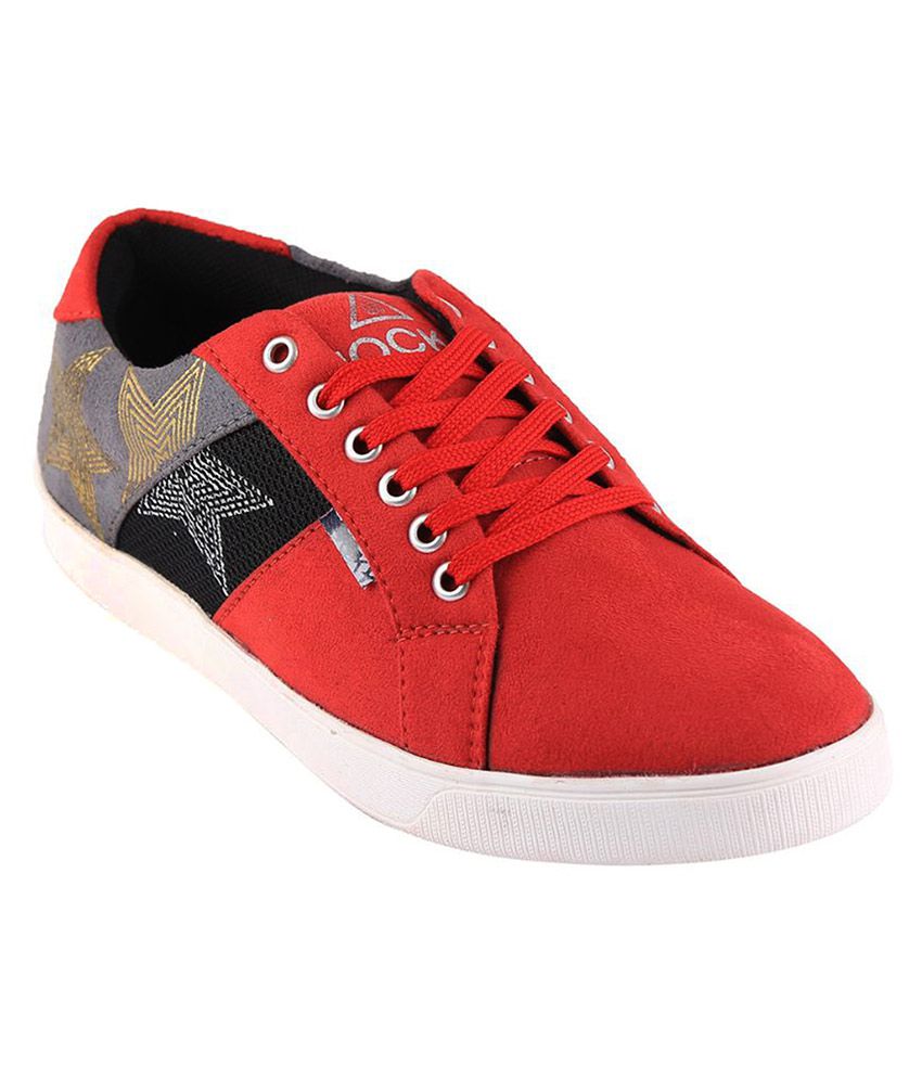 red uptown sneakers