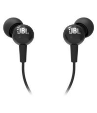 JBL C150SI In Ear Wired With Mic Earphones Black