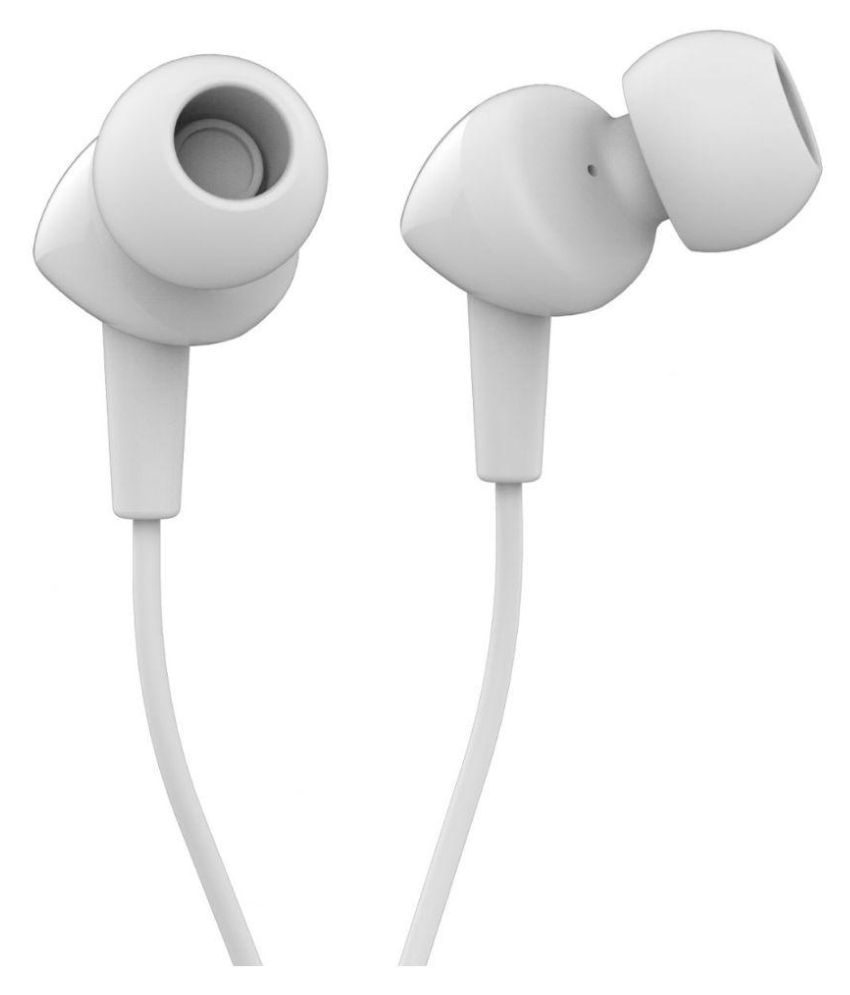     			JBL C150SI In Ear Wired With Mic Earphones White