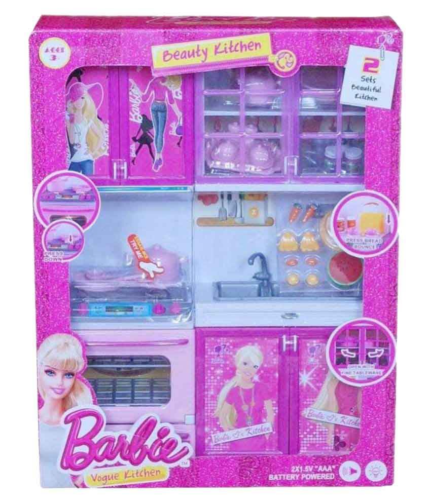 barbie kitchen set online