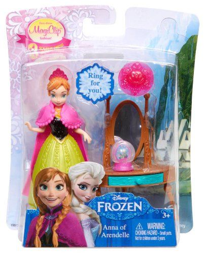 Mattel Disney Frozen Magiclip Small Doll Anna Giftset - Buy Mattel ...