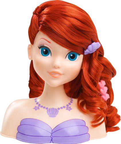 princess ariel styling head